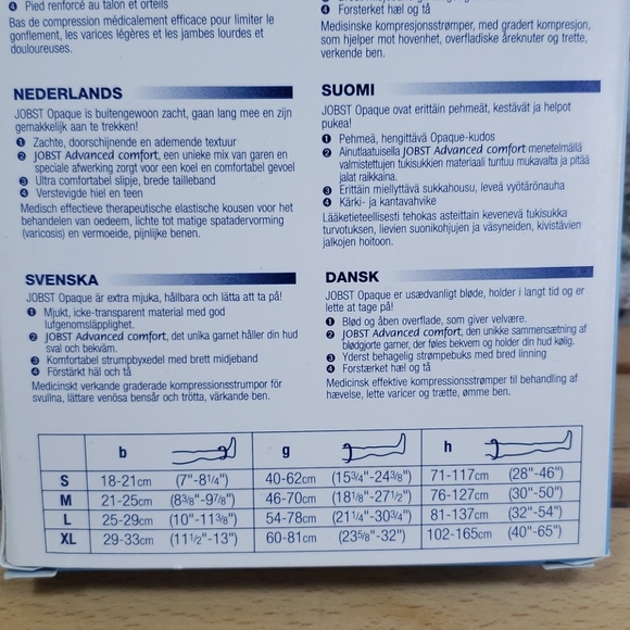 JOBST Opaque Compression Pantyhose 15-20mmHg Clos - Picture 6 of 6